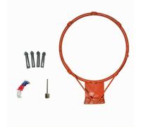 F Fityle Iron Children Basketball Hoop Basketball With Triangular Support Structure And Expansion Screws For Practice Suitable For Home Indoor Recreation