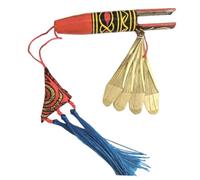 F Fityle Jaw Harp Folk Musical Instrument Christmas Copper Birthday Party Favor Easy to Play Gift for Children Kids, Four Leaf