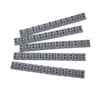 F Fityle Key Conductive Rubber Silicone Strip Button Keypad Button Show Digital Pianos Accessories Replace for XF6 XF7, 5Pcs
