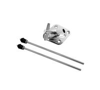 F Fityle Kick Drum Legs Drum Feet Holder Stable Repalcement Parts Drum Kit Drum Stands Bracket Leg Clamp Holder for Drum Set Accessory, 1 Set