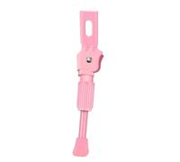 F Fityle Kids Bike Kickstand Foot Kick Stand Bikes Support Racks, Replacement Outdoor Mountain Bike Rear Mount Side Kickstand, pink 16inch