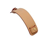 F Fityle Leather Shoulder Strap Pad Padding Detachable Handle Wrap Pad for Handbag Purses, Khaki