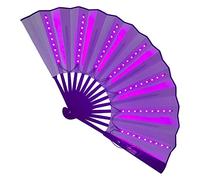 F Fityle LED Folding Fan Supplies Fittings for Christmas Party Halloween, Pink