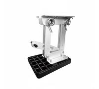 F Fityle Marine Engine Bracket Outboard Mount Motor Support Folding Bracket Aluminum Material Use Firm Positioning Suitable for Yachts Small Boats Daily Boating