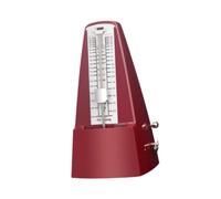 F Fityle Mechanical Metronome Track Tempo and Beat Practical Adjustable Speed Easy to Read Loud Sound Professional for Violin Ukulele, red
