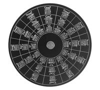 F Fityle Melody Chords Tool,Circle Chords Wheel,Aluminium Alloy Music Learning Tool,Chords Wheel Melody Tool for Violin Notes Chords, L