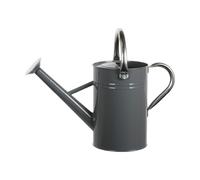 F Fityle Metal Watering Can with Removable Spout Rustproof Plants Watering Can Outdoor with Comfortable Grip Large Watering Pot Labor Saving 5L Watering Cans for Garden Inndoor Outdoor, gray