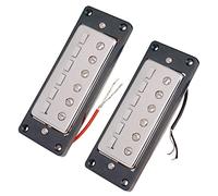 F Fityle Mini Electric Bass Guitar Pickups Bundle - Set of 2 Pieces