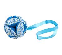 F Fityle Montessori Baby Rattle Toy Cloth Grab Ball Toys, Hand Musical Toys for Boys, Girls Infant Baby, Blue