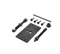 F Fityle Motorcycle Engine Install Camshaft Bearing Installer Remover Puller Kit Engine Service Tool Heavy Duty Black Iron Build for Professional Workshop Use