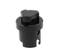 F Fityle Motorcycle Oil Bolt Wrench Ignition Coil Access Tool Aluminum Alloy Lightweight Stepped Head Side Cutout Portable For 00 R, Black