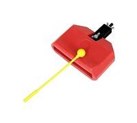 F Fityle Musical Percussion Instrument, Adjustable Mount Bracket, Drum Accessories Easy to Use Practical Cow Bell Latin Drum Instrument, for Party, Red