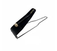 F Fityle Musical Sound Generator Flexatone Device Metal Percussion Instrument Spring Steel Frame Wooden Strikers suitable for film scoring classroom 29.5cm