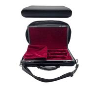 F Fityle Oboe Bag Oboe Case, Padded Handbag against Moisture Lightweight PU Leather for Work Travel Carrying Instruments Sax Daily Use