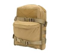 F Fityle Outdoor Vest Compatible Pack Water Carrier 9x4.3x12.2inch Multifunctional Accessories Oxford with Multiple Pockets, Khaki