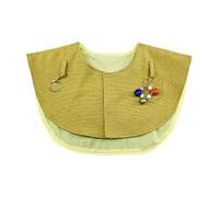 F Fityle Parrot Anti Scratch Shoulder Protector, Poop Shawl Guard,Training Cape, Pet Shoulder Pad for Cockatiels, Yellow