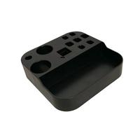 F Fityle Pet Grooming Tool Holder, Dog & Cat Beauty Tool Storage Box, Multi-Purpose Rotating Dog Grooming Arm Organizer for Pet Shop Clips