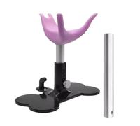 F Fityle Pet Small Bench Ladder Pet Hair Cutting Stool Soft for Grooming Hammock Dog Seat Assistive Standing for Pet Grooming Bathing, pink