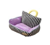 F Fityle Pets Bed Cushion, Soft, Washable, Self Warming Comfortable Sleeping Cat Nest Cat Pet Bed for Pomeranian Kitten Chihuahua Dog, Style B