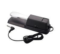 F Fityle Piano Sustain Pedal MIDI Synthesizer Universal Anti Slip Electronic Keyboard Pedal for Repairing Music Instrument Accessories, Argent
