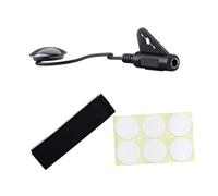 F Fityle Piezo Contact Microphone Pickup,with Cable,Good Sound,Stick Patch Design Piezo Transducer Pickup for Acoustic Guitars Banjo, Standard