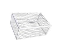 F Fityle Pigeon Cage Automatic Pigeon Collection Escaping Resistant Thickened Large Animal Cage Pigeon Coop for Pigeons Farms Chicken, 2 Entry