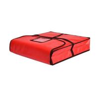 F Fityle Pizza Insulated Carrier Bag For Maintaining Pie Freshness With Multi Layer Thermal Insulation And Weatherproof Exterior Suitable For Catering, 51x51x12cm, Without Eyelets