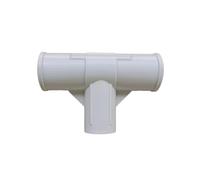 F Fityle Pool Connector Fitting Replacement T Connector Three Frame Connector Tube Adapter Construction Weather Resistant Suitable for Pool Frame Stability Home, White, 4.5X2.2m Pool Applicable