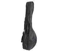 F Fityle Portable Mandolin Bag Waterproof Multi Function Accessory Pockets Oxford Cloth Material Breathable Lightweight Ladybug Mandolin Bag