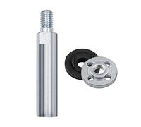 F Fityle Professional Angle Extension Connecting Rod, M10 Thread Rotary Extension Shaft Set, Fit 100# Angle Extender Lengthen Rod (80mm), Rod and Plate