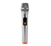 F Fityle Prop Activity Show Recording Model Pretend Play Decorative Pretend Singing for Journalist Costume Kids Girls Boys, Silver Orange