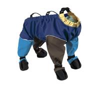 F Fityle Protector, Dog Snow Pants Shoes, Waterproof Lightweight Dog Suspender Boots, Paws Boot Leggings for Hiking Rain, Mix Color 3XL