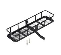 F Fityle RC Back Hitch Cargo Carrier Rear Carrier Mount High Performance Accessories Spare Parts Luggage Basket for 1/10 Crawler SCX10