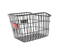 F Fityle Rear Bike Basket with Bike Reflector Iron Parts Women Men Adults Bicycle Basket Cycling Rack Basket for Folding Bikes Outdoor