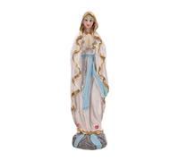 F Fityle Religious Figurine Miniature Sculpture Home Decoration Hand Painted Ornament Desktop Statue for Party Display, Mary