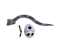 F Fityle Remote Control Snake RC Snake Cat Toy Party Favor Smart Sensing for Kids Boys Prank Gift 16.5 Inch Scary Trick Toy Electronic