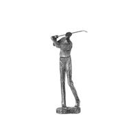 F Fityle Resin Figurine Display Artistic Golfer, Modern Minimalist Golf Player Sculpture, Style C, Dimensions 16x11x37 Cm, Weight 0.79kg
