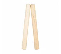 F Fityle Rhythm Percussion Sticks Wooden Beat Sticks Music Toy Set Hand Claves Kids Percussion Solid Wood Weight Gentle On Hands suitable for classroom circles rhythm games