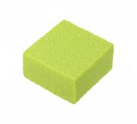 F Fityle Rubber Ball Cleaner Paddle Racket Eraser Block Rubber Cleaning Sponge Foam Scrubber Debris Remover Foam-Like face Lifts and dust for consistent, Square 5x5x2.5CM - Lemon Yellow