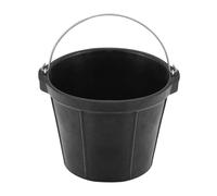 F Fityle Rubber Feeder Bucket Utility Horse feed Pan Multifunctional Container 8L Dog Bowl Horse Feeder for Pig Animal Feeding Goats