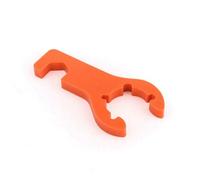 F Fityle Rv Gas Cylinder Wrench Spanner Tool Valve Opener Nylon Construction Lightweight Ergonomic Handle Hooked End Circular Opening Portable Compact Suitable
