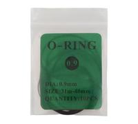 F Fityle Seal Washers Rubber O Rings Water Resistant Repairmen Jewelry Assortment Seal Gaskets, CS 0.9MM
