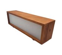 F Fityle Shadow Box Picture Frame Memory Box Frame Centerpiece Wood DIY Lighted Display Case for Wedding Crafts Dried Flower Photos