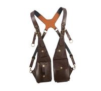 F Fityle Shoulder Harness Bag Handmade Underarm Purse Bag for Sports Outdoor Cycling Bike