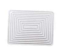 F Fityle Silicone Sink Drying Mat,Hot Pot Holder Heat Resistant Waterproof 45x40cm Drain Pad,Dish & Utensil Draining Board, White