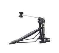 F Fityle Single Foot Pedal Replacement Single Chain Drive Foot Heavy Duty Large Widened Anti Slip Pedal Drum Step on Beater Portable