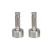 F Fityle Single Head Dumbbell Stainless Steel Dumbbell Hand Weight With Straight Bar Knurled Texture Comfortable Grip Suitable for upper body work arm, 1.2kg Each, 2.4kg Total