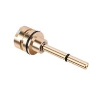 F Fityle Single Valve Faucet Brass Water Regulating Component with Gold Tone and Reliable Sealing for Faucet and Shower Control Housing Suitable for Plumbing Installation, Style A