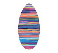 F Fityle Skimboard,Wood Body Board, Gloss Coat Wooden Water Surfboard for Beach,Skim Board for Adults,Kids,All Skimming, 30inch