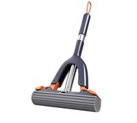 F Fityle Small Sponge Mop Short Handled Wet and Dry Hangable Portable Portable Cleaning Mop for Glass Garage Living Room Tile Desktop